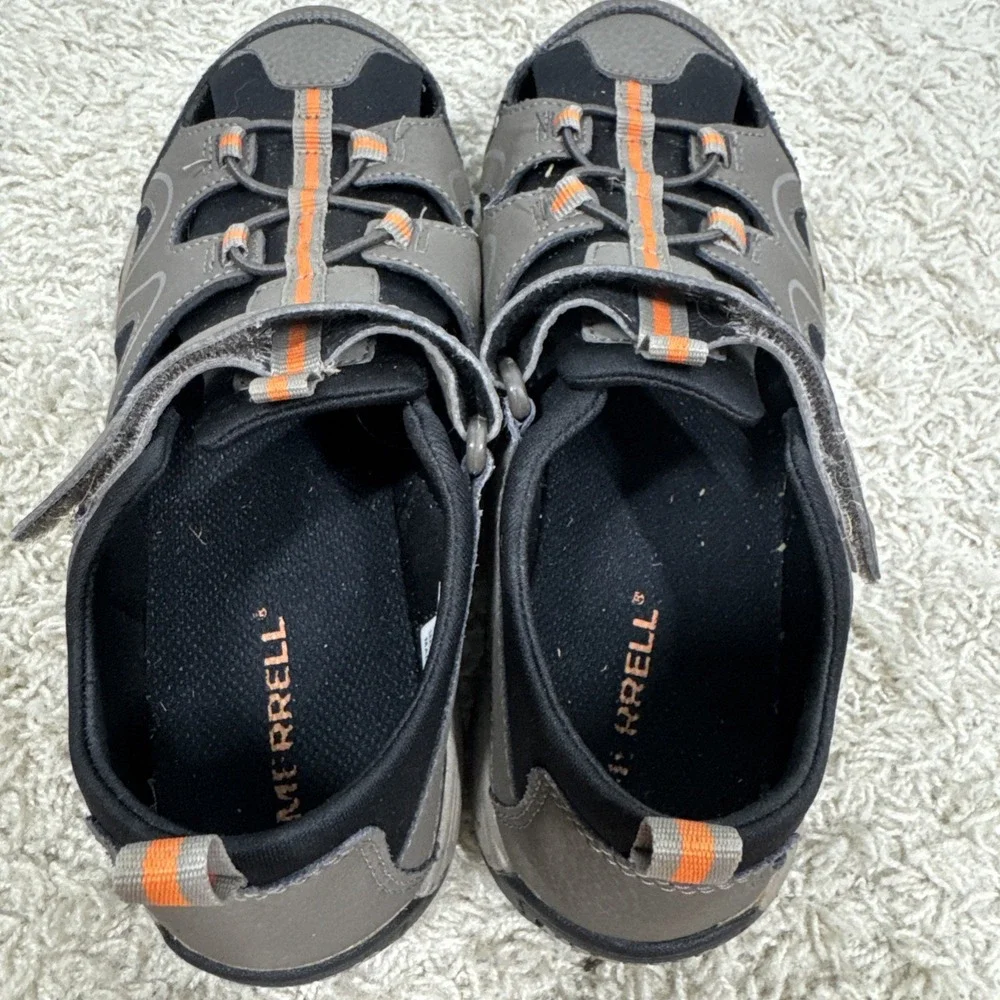Merrell Hydro Teton Outdoor Hiking Rugged Performance Water Shoe Boys 5M Camping